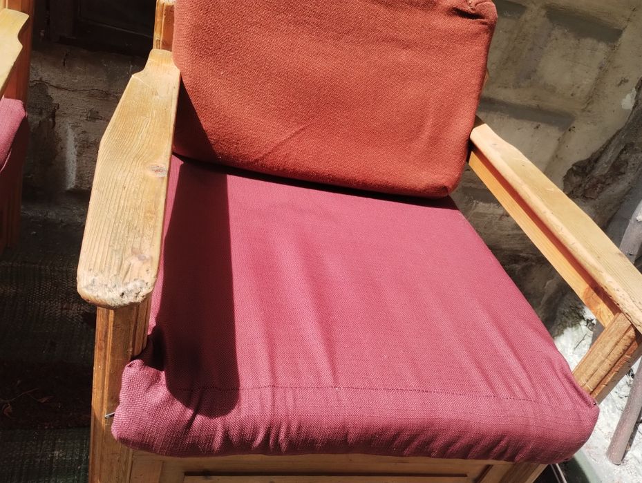 Градински комплект - дърво!