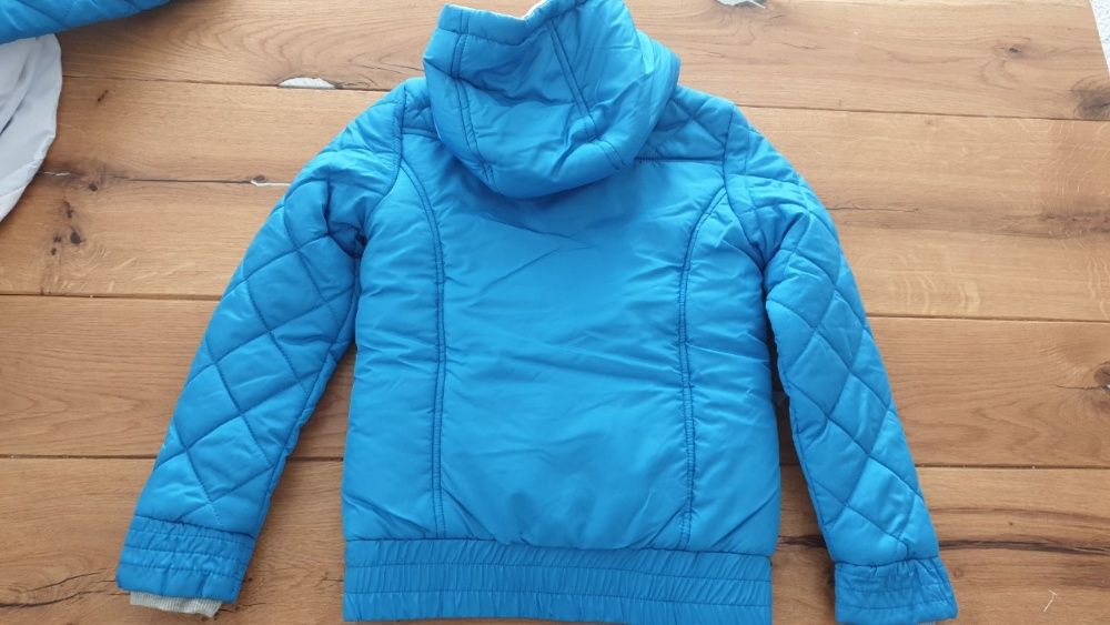 Есенно-зимно яке момиче (синьо), размери 8,10, и 12 години
