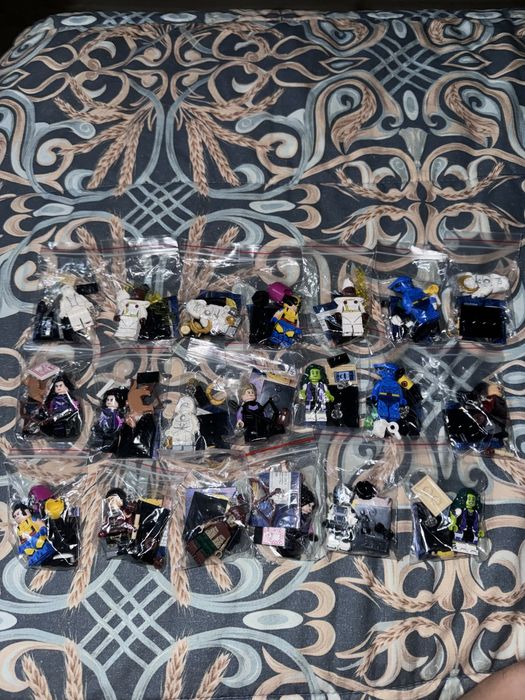 Lego marvel minifigures