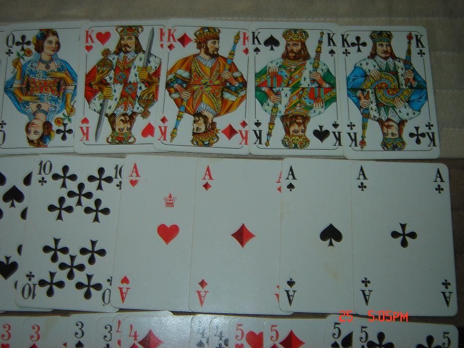 Carti de joc GDR anii 80 originale