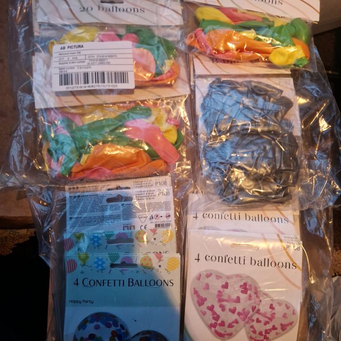 Baloane multe moedele multicolor