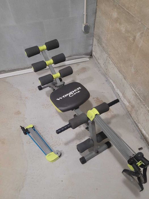 Тренировъчна пейка Wonder Core с подвижна гребна секция