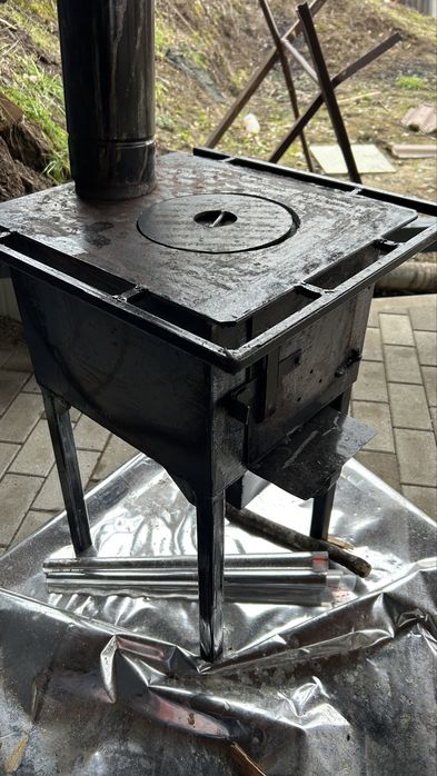 Soba de fier pentru ceaun