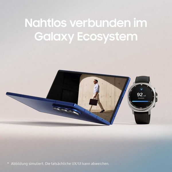 Нов Смарт Часовник SAMSUNG Watch8 Classic L500, SM-L500NZKADBT, 46mm GPS WLAN, ПУЛСОМЕР, 2 години Гаранция