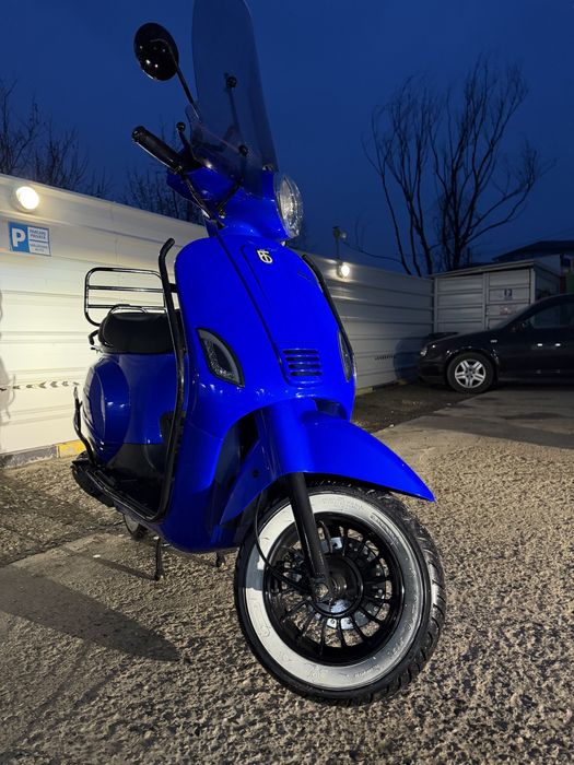 Scuter Scooter BTC Felice Luxury / Vespa Look 2023 Unic Proprietar