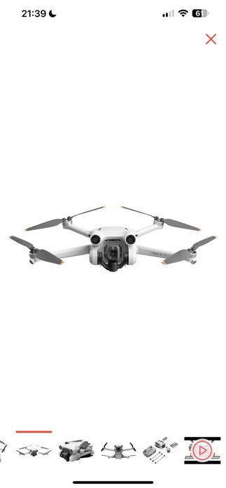 Дрон DJI Mini 3 Pro серый
