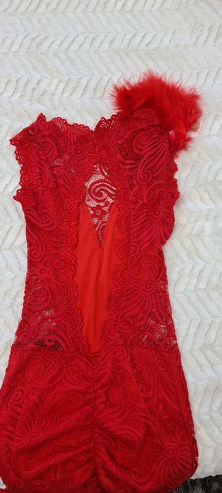 Rochie seara Athmosphere cu trena si puff!