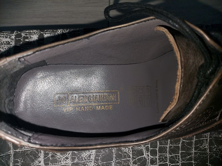 Кожанные туфли ручная работа