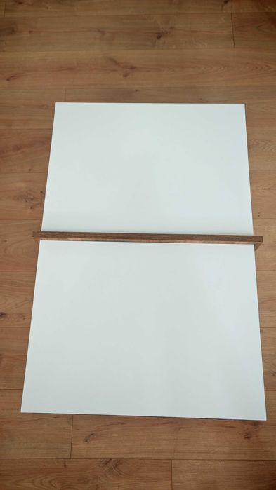 Холна маса - бяло с орех