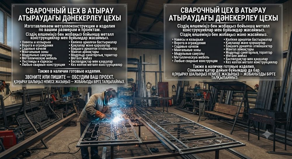 Сварочный цех принимает заказы