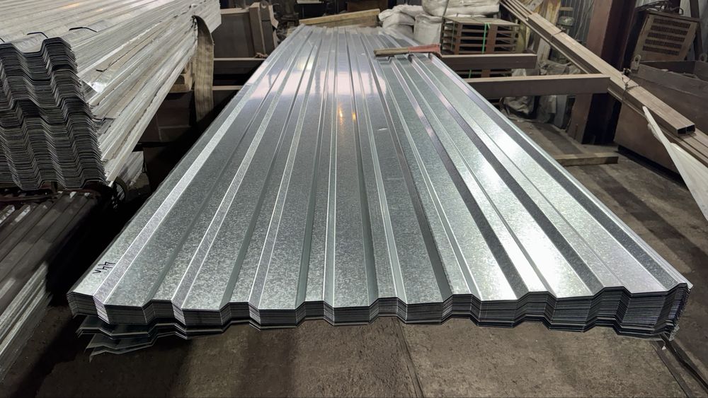 Профлист профнастил НС18 цинк 1 сорт