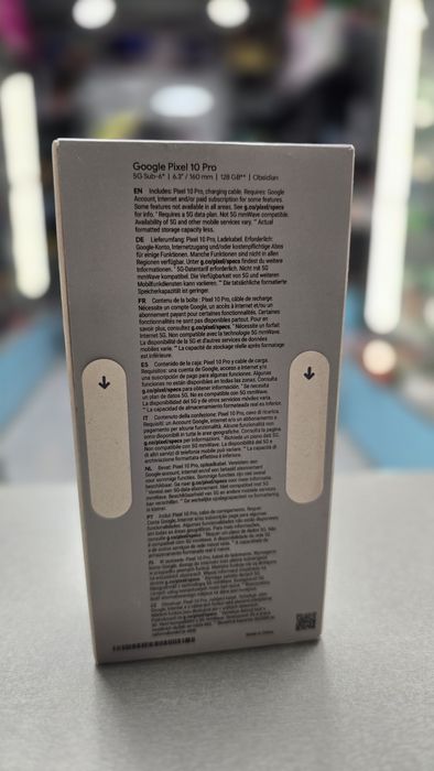 Google Pixel 10 Pro 16/128Gb Sigilat Black-Obsidian