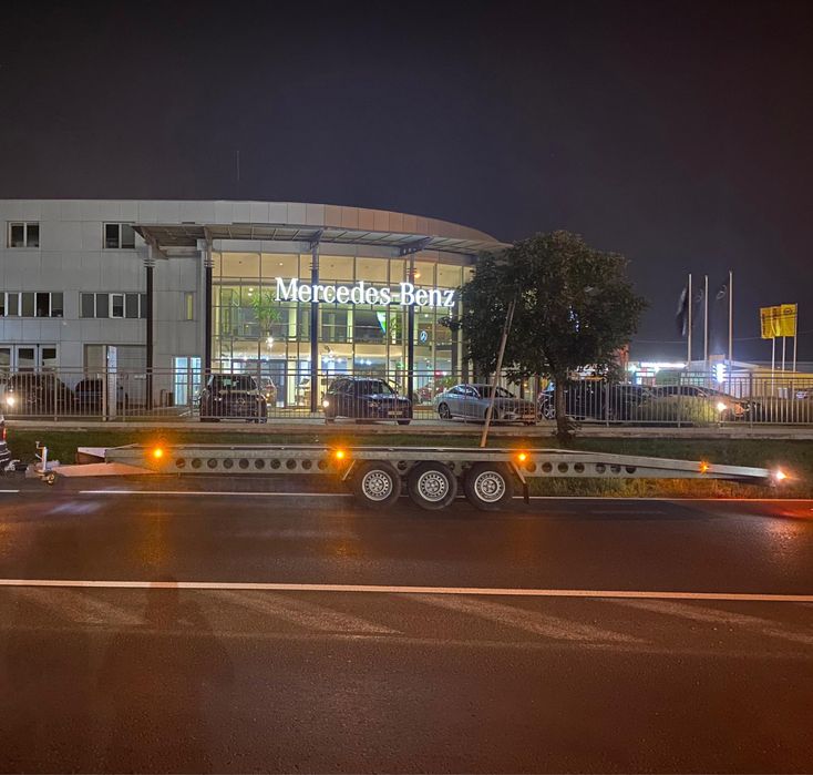 inchiriez remorca trailer platforma transport auto carucioare roti