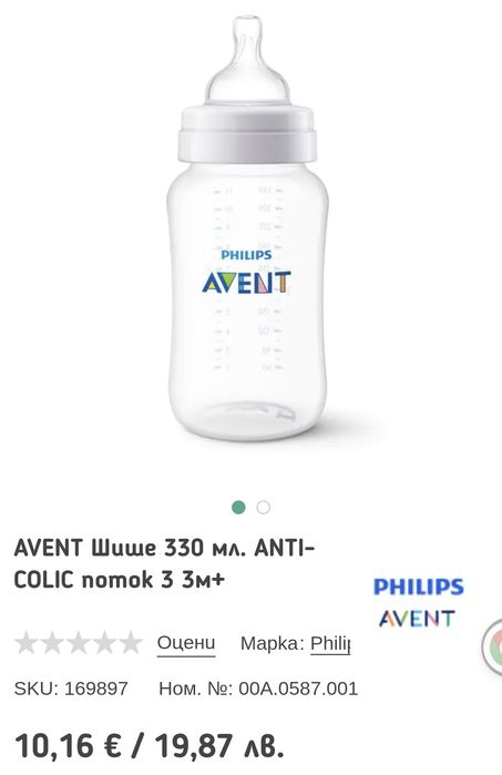 Ел. Помпа за кърма AVENT SCF301/02