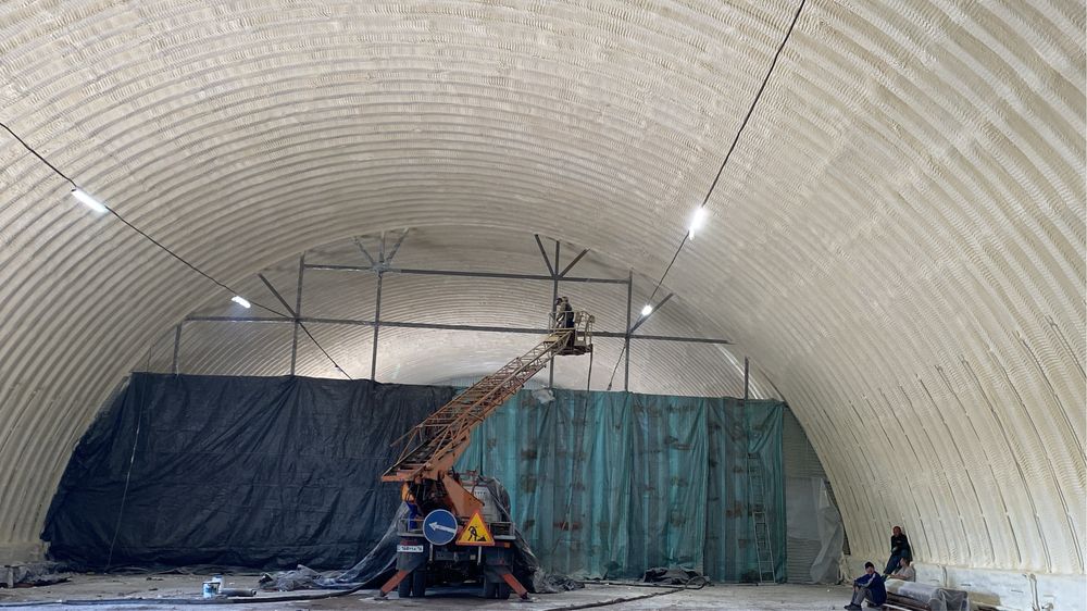 Утепление ППУ пенополиуретаном