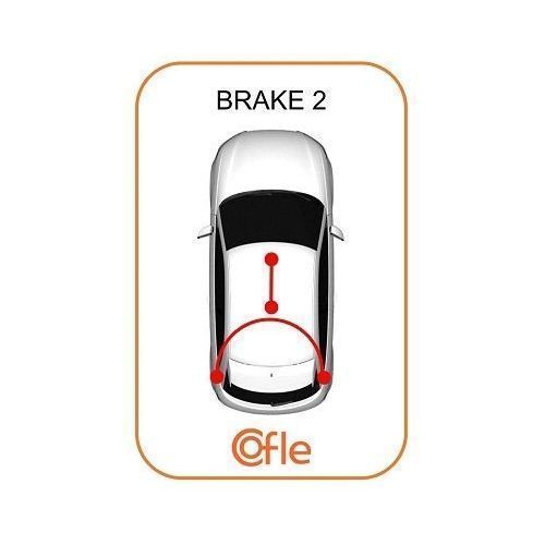 Cablu frana mana Chevrolet Corsa; Opel Astra G (F48, F08) Cofle 115863, parte montare : spate