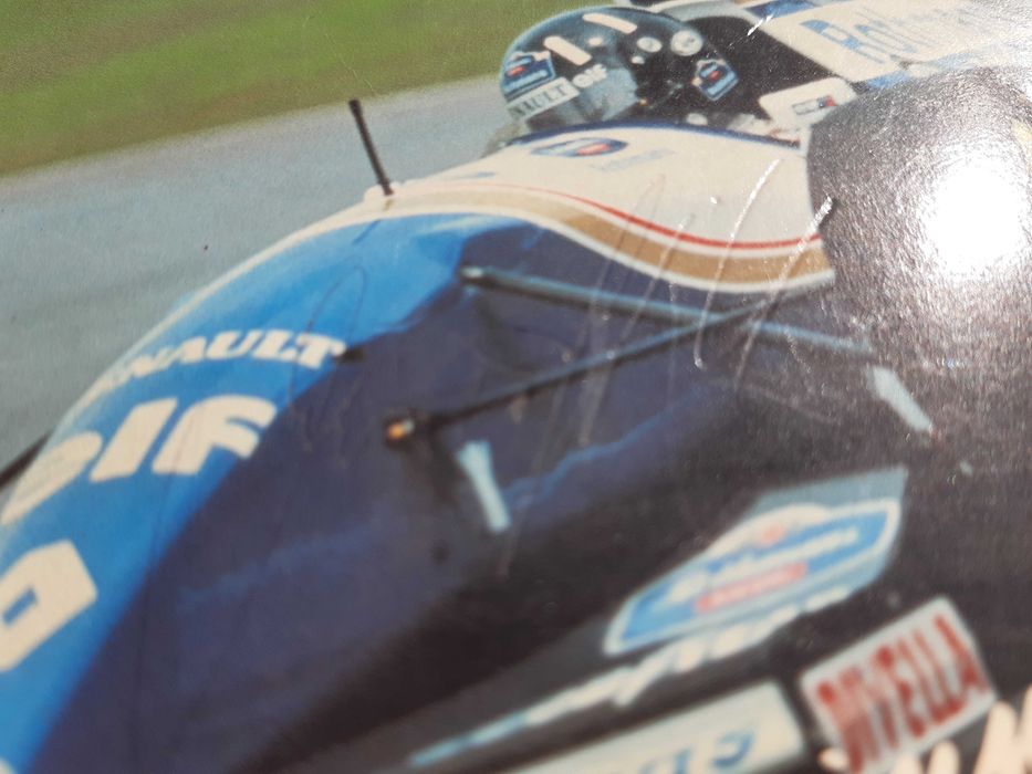 Формула 1 Картичка с автограф