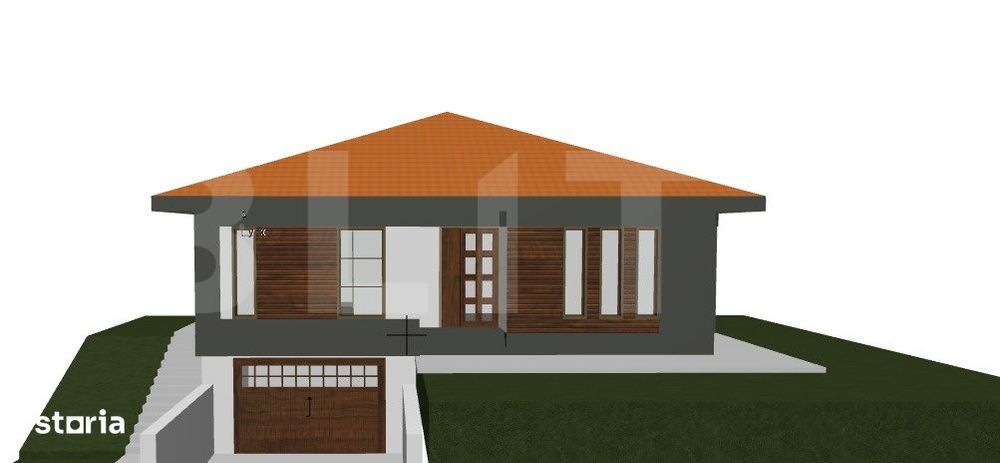 Casa parter, 115 mp, zona Tomesti