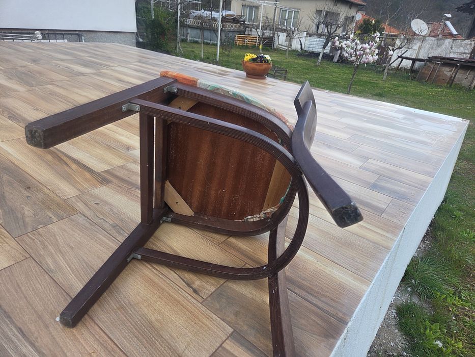 Столове за трапезария,масив,  10 бр..