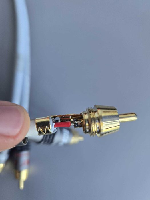 Cabluri Supra RCA cupru 0.7m