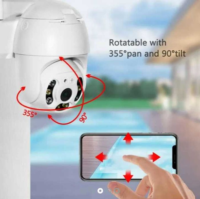 Камера за видеонаблюдение и охрана с Wi-Fi детектор за движение лично