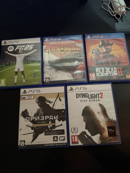 Fc25, gow 3, rdr2, призрак цусимы, dl2
