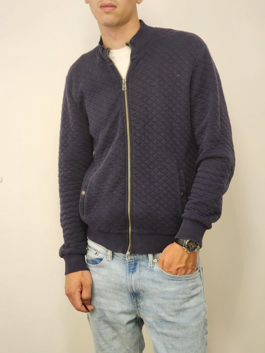 Блуза-пуловер с цип- М