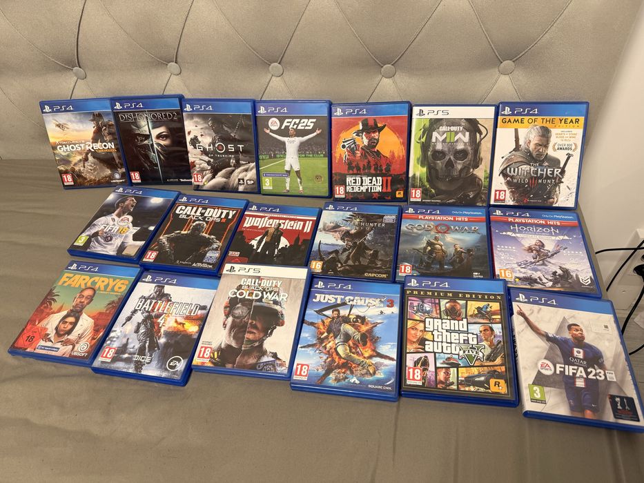 Игри за Ps4,ps5-fifa,farcry6,call of duty,god of war и др.