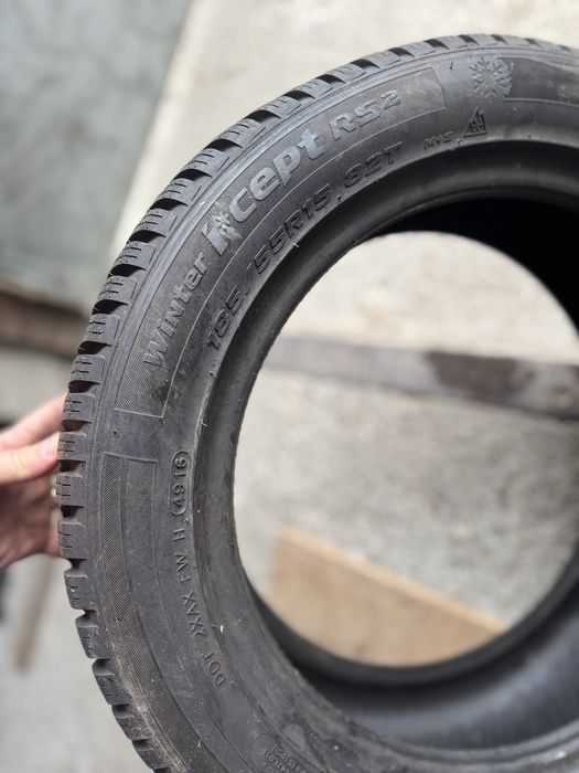 1x 185/55/15 M+S , HANKOK , Profil nou