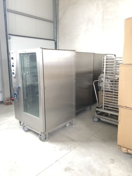 Конвектомати Rational/Рационал CM 202-40тави с Колички и дръжки!