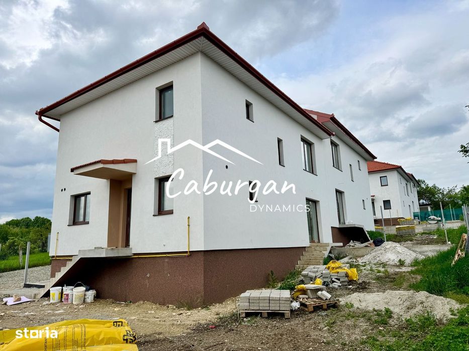 Duplex cu 4 camere, 120mp utili, 300mp teren, Sura Mica