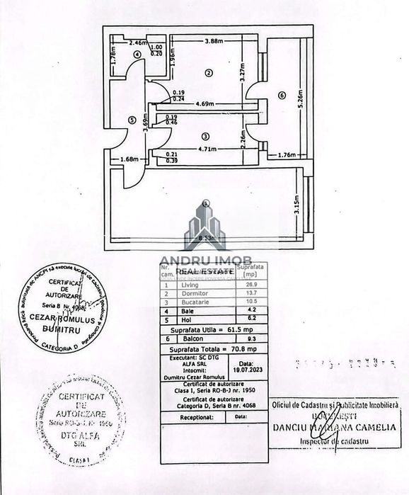 Apartament 2 camere Brancoveanu