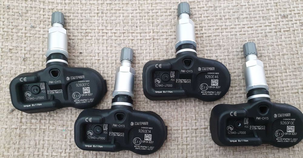 Комплект датчици за налягане в гумите (TPMS) за Hyundai и Kia