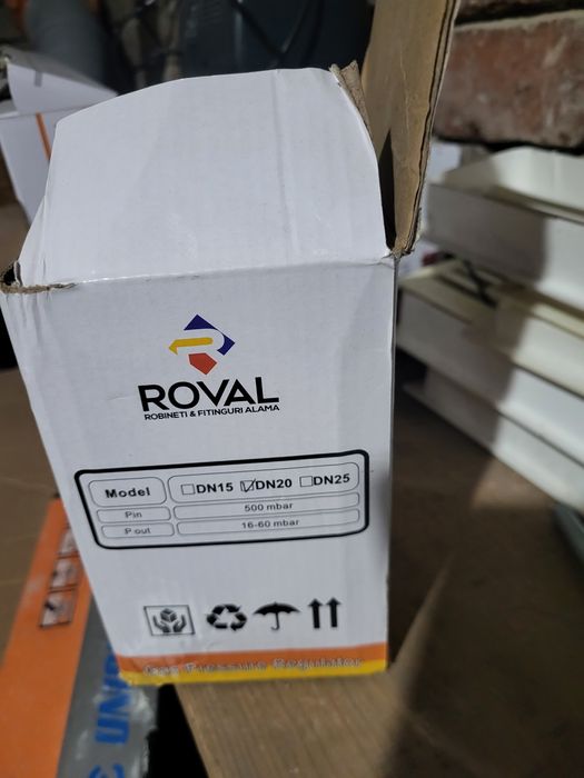 Regulator de Presiune Gaz DN 20 3/4 Filtru magnetic anticalcar 1/2