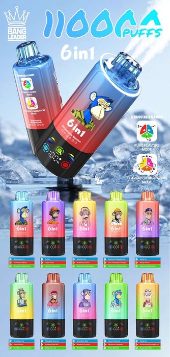 Vape  Bang 110k puff 6 in 1