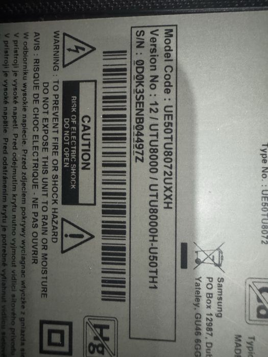 Main board , платка за телевизор самсунг 50 инча