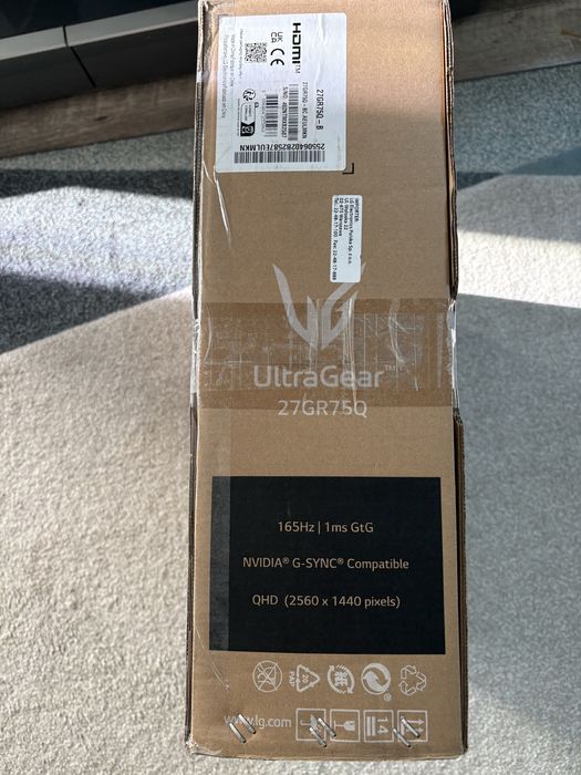 Monitor LG Ultragear 27”