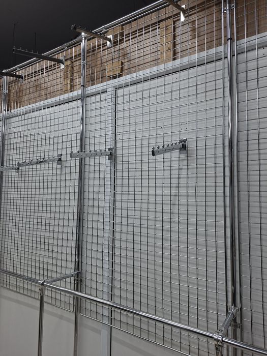 Продам сетки хром торгборудования