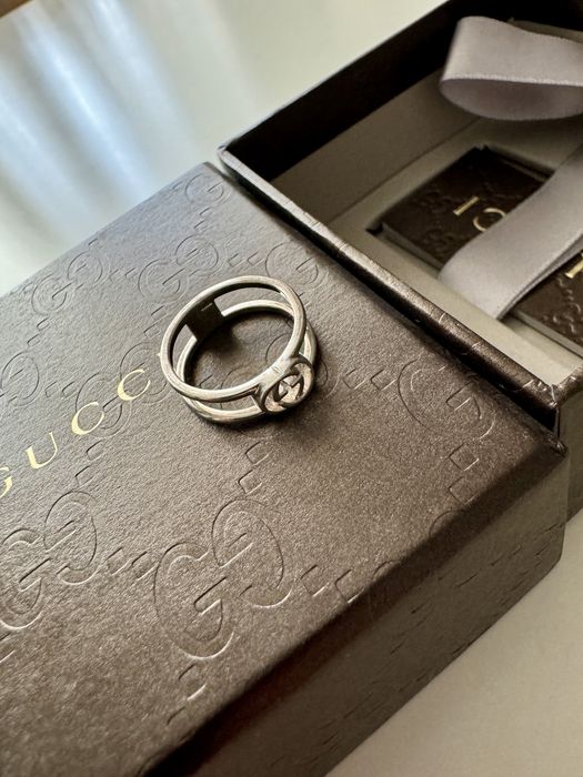 Inel Silver Gucci