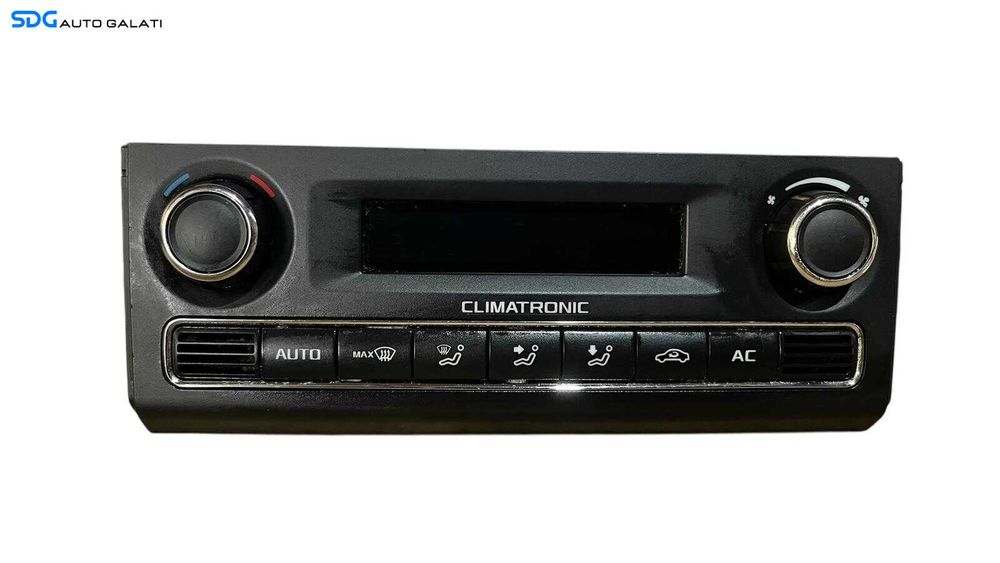 Panou Modul Unitate Comanda AC Aer Conditionat Clima Climatronic Skoda Fabia 2 2007 - 2015 Cod 5J0907044C [LC0659]