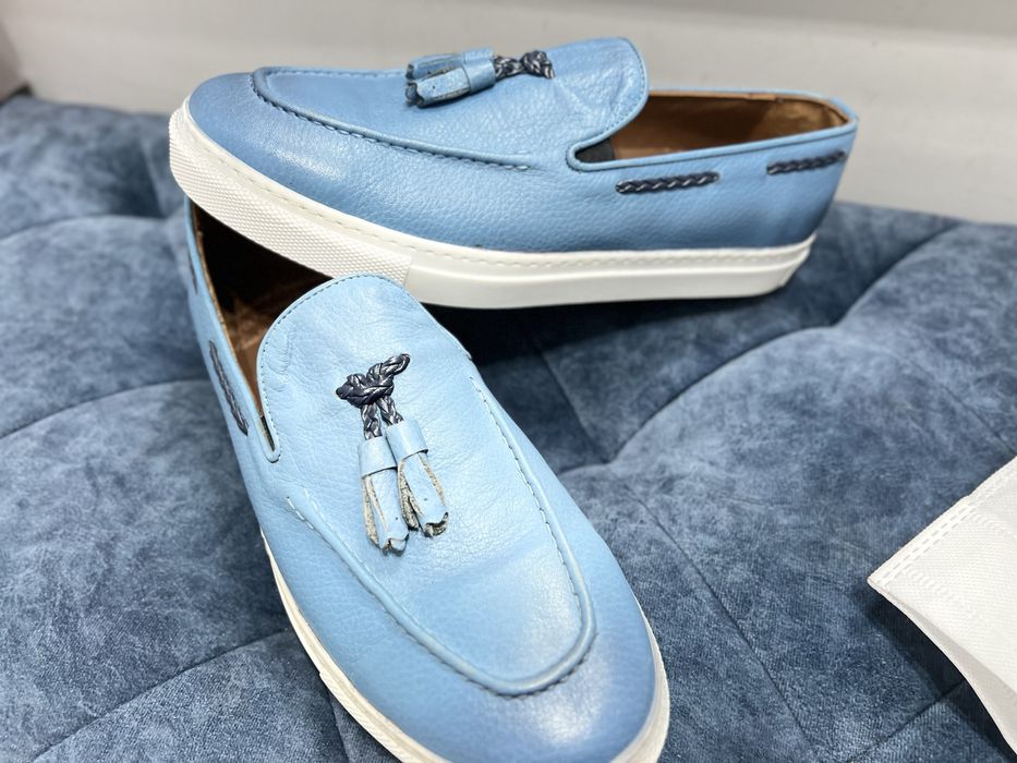 Кожанные лоферы. Турецкий бренд. Размер 42