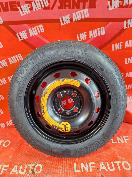 Roata Rezerva SLIM 4x98 14'' OEM FIAT 5 / DOBLO - CA NOUA