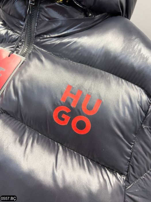 Мъжко зимно яке в черно