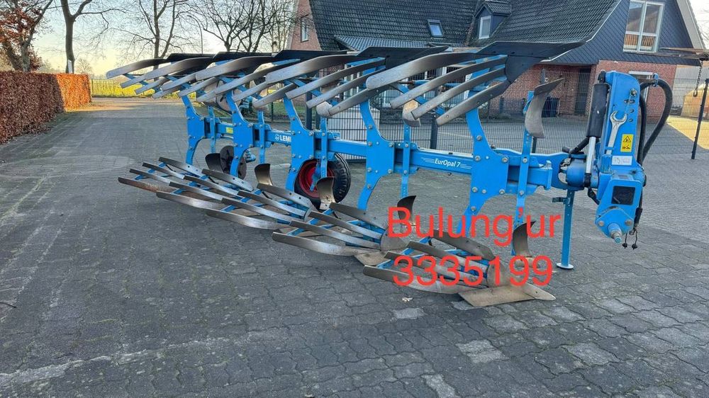 Lemken EurOpal 7 4+1 Claas, John Deere, Case Puma tortadi