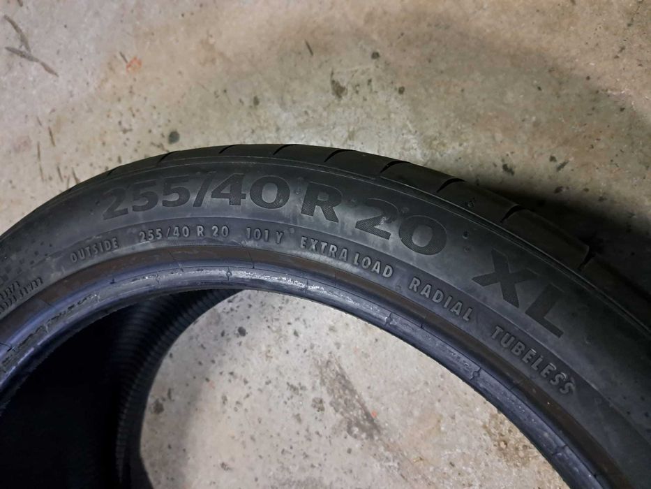 2 anvelope 255/40 R20 Bridgestone