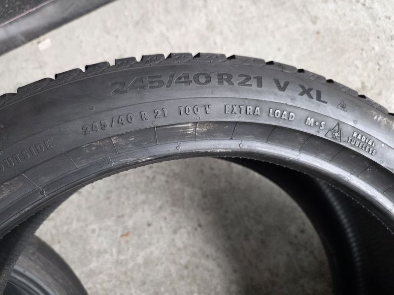 275/35/21//245/40/21 Continental