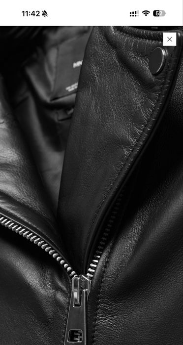 Дамско кожено яке MANGO естествена кожа