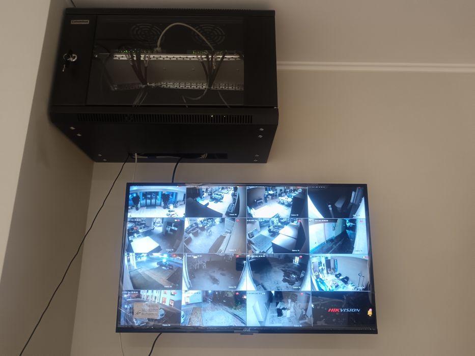 Установка видеонаблюдения и домофонов