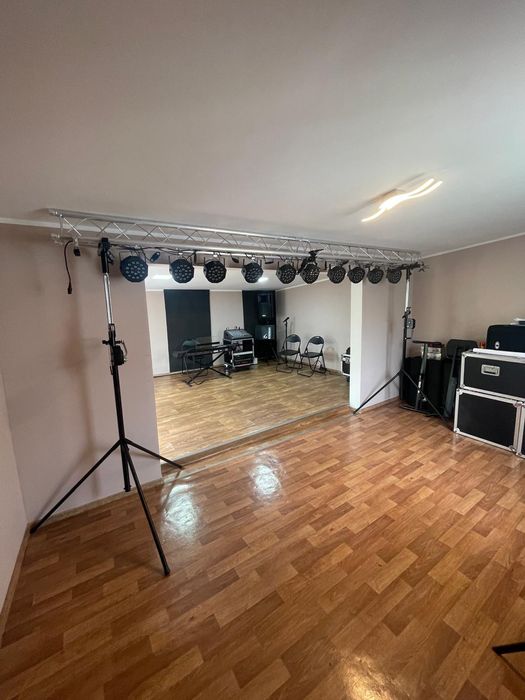 Sală repetiții muzicale.