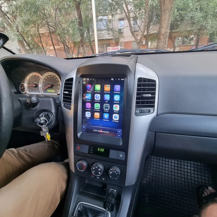 Navigatie Android Chevrolet Captiva Waze YouTube BT